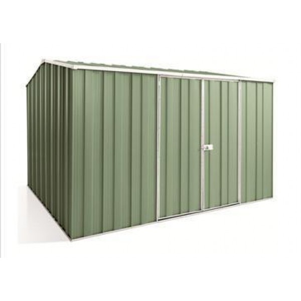 Spanbilt Yardstore G98-D Colour 3.14m x 2.80m x 2.08m Gable Roof Garden Shed